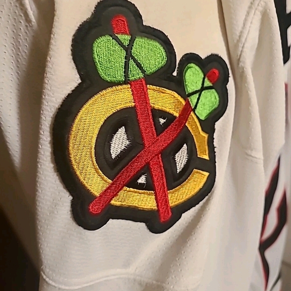 Vintage 90s 2xl Chicago Blackhawks Jersey Jeremy Roenick Hockey Starter Sewn - Picture 8 of 15